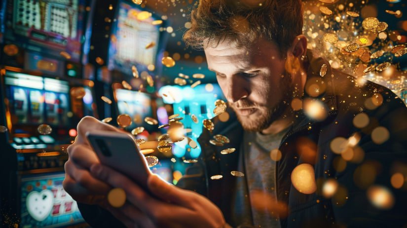 747 bet Slots section on a mobile device ready to play in the Philippines